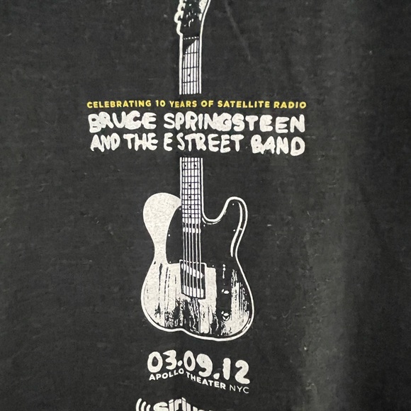 Bruce Springsteen SiriusXM large Apollo concert shirt (March 9, 2012) - Picture 4 of 5